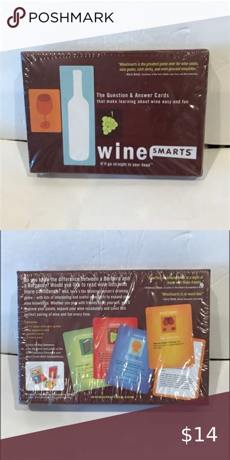 wine smarts card game|Amazon.com: Wine Smarts 2.0 Card Game : Toys & Games.